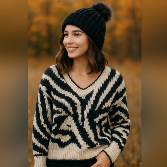 LINE Sweater - Warm - Size Medium but will fit Large as well - Picture 1 of 6